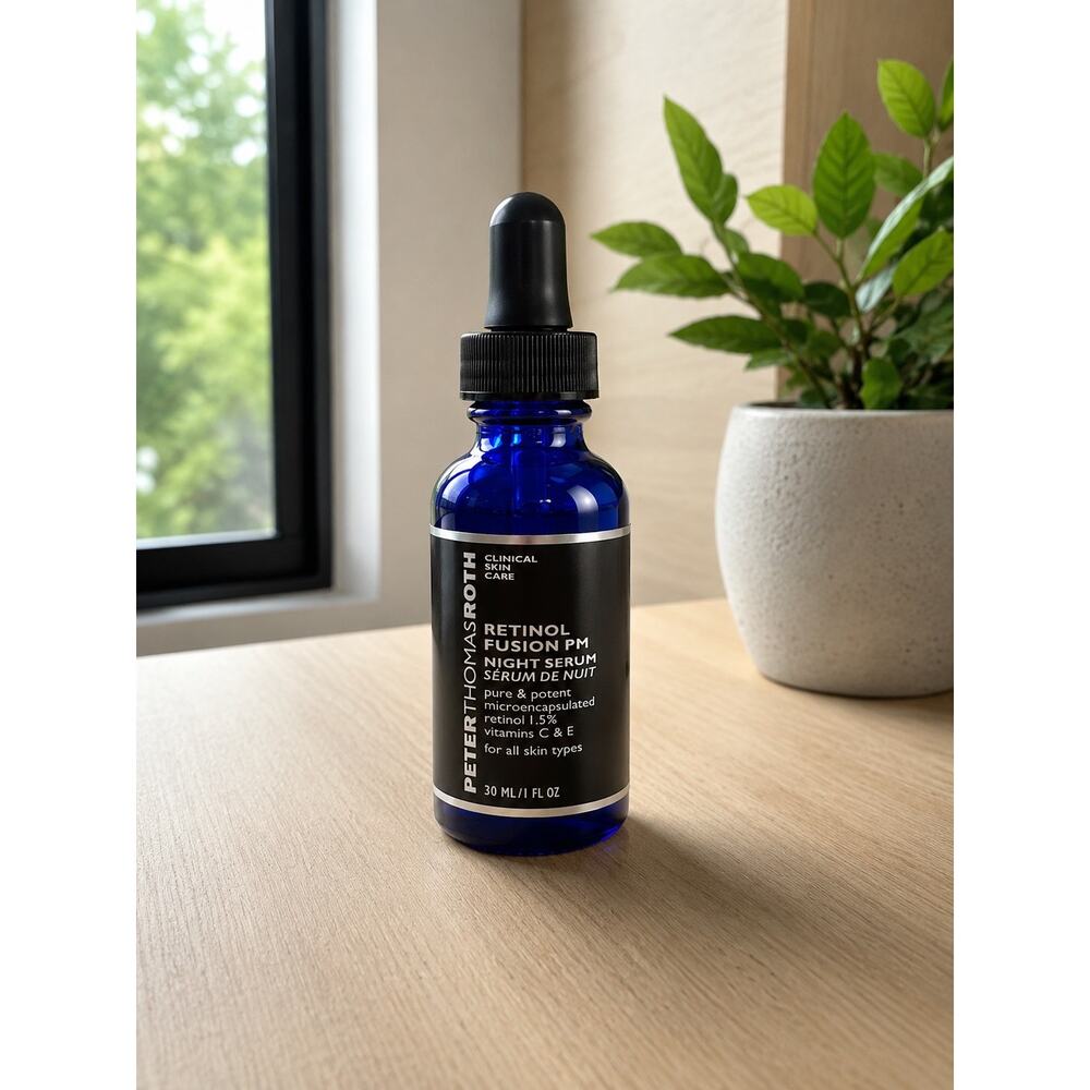 $65 New Peter Thomas Roth Retinol Fusion PM Night Serum 1.5% Retinol Sealed